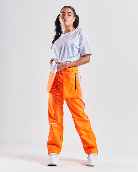 HAUS Party Track Pants - Orange