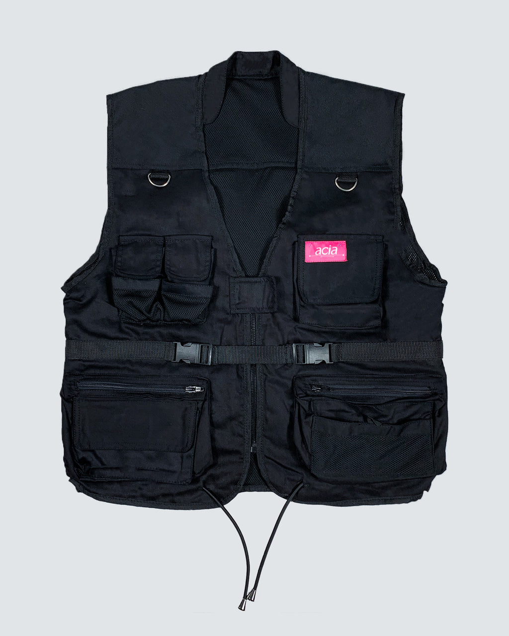 Multi-pocket Utility Vest – acia Studio